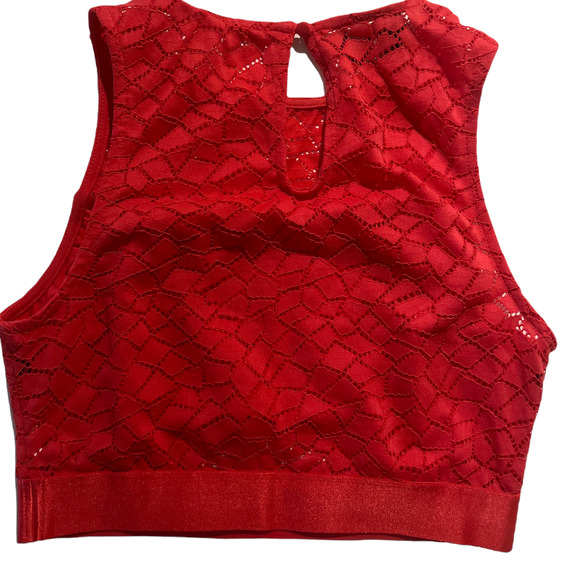 Bebe Crop Top, (Size S) - Picture 5 of 5